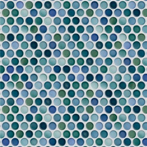 Hali Pennies Porcelain Mosaic