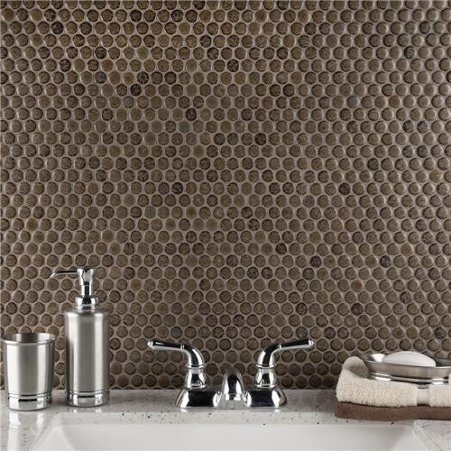 Hali Pennies Porcelain Mosaic