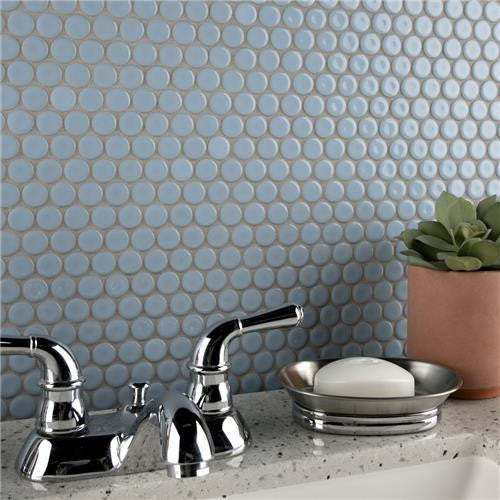 Hali Pennies Porcelain Mosaic
