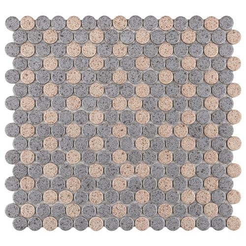 Hali Pennies Porcelain Mosaic