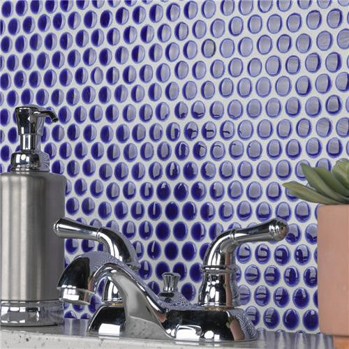 Hali Pennies Porcelain Mosaic