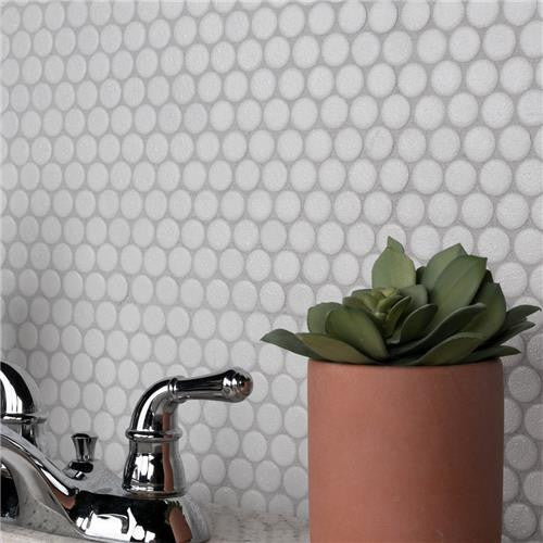 Hali Pennies Porcelain Mosaic