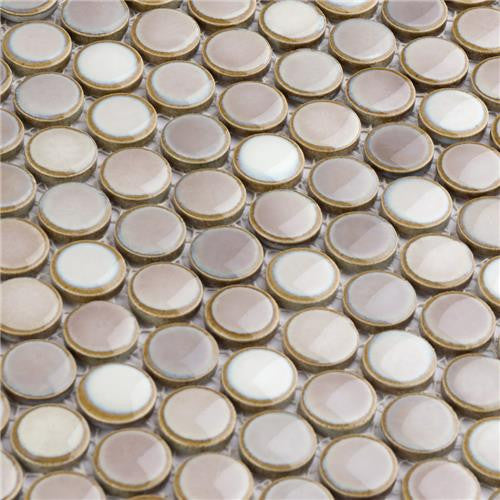 Hali Pennies Porcelain Mosaic