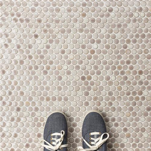 Hali Pennies Porcelain Mosaic