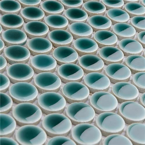 Hali Pennies Porcelain Mosaic