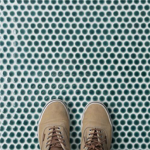 Hali Pennies Porcelain Mosaic