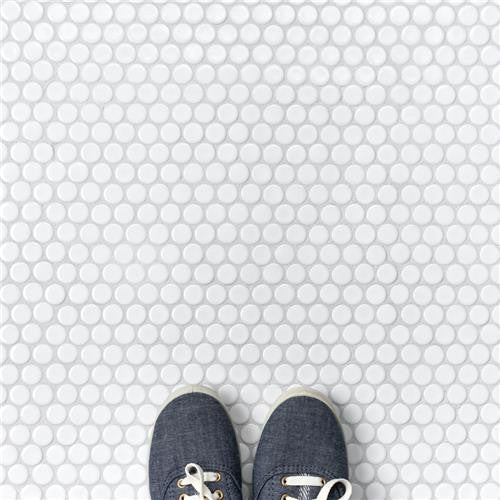 Hali Pennies Porcelain Mosaic