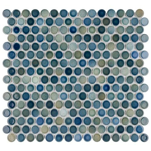 Hali Pennies Porcelain Mosaic
