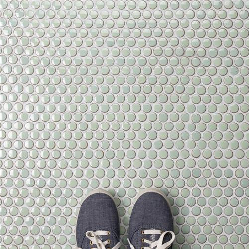 Hali Pennies Porcelain Mosaic