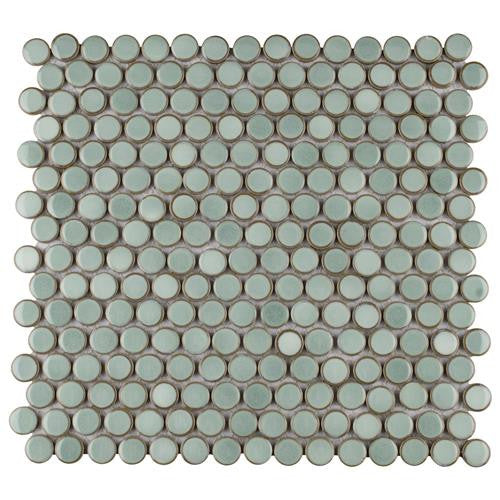 Hali Pennies Porcelain Mosaic