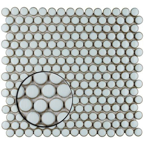Hali Pennies Porcelain Mosaic