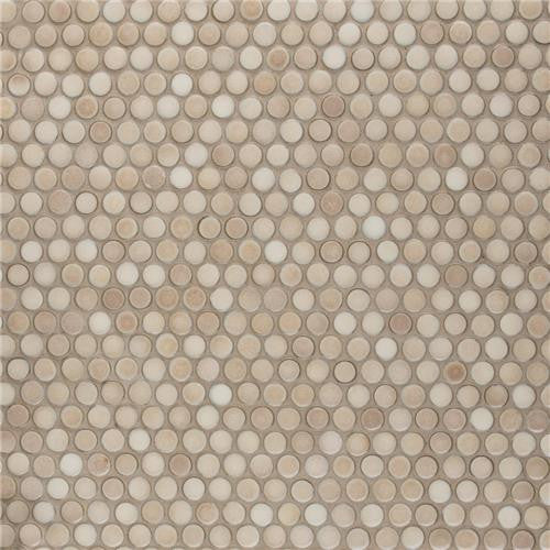 Hali Pennies Porcelain Mosaic