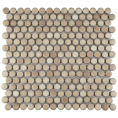 Hali Pennies Porcelain Mosaic