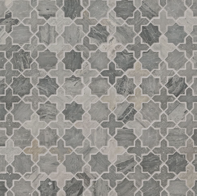 Melik Blue Oak Marble Mosaic