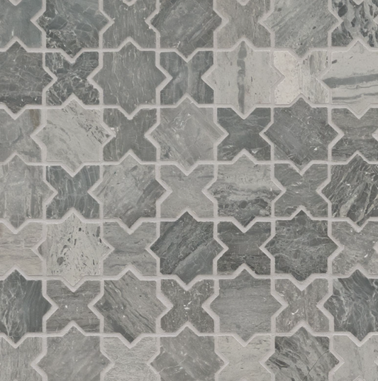 Melik Blue Oak Marble Mosaic