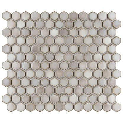 Hali Hexagon 1" Porcelain Mosaic