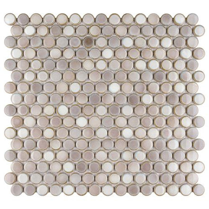 Hali Pennies Porcelain Mosaic