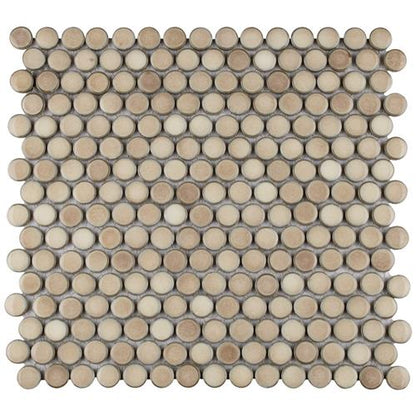 Hali Pennies Porcelain Mosaic