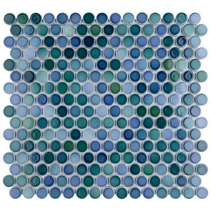 Hali Pennies Porcelain Mosaic