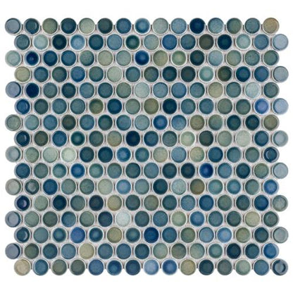 Hali Pennies Porcelain Mosaic