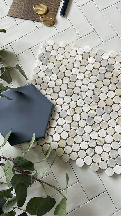 Penny Rounds - Palisandro Pink