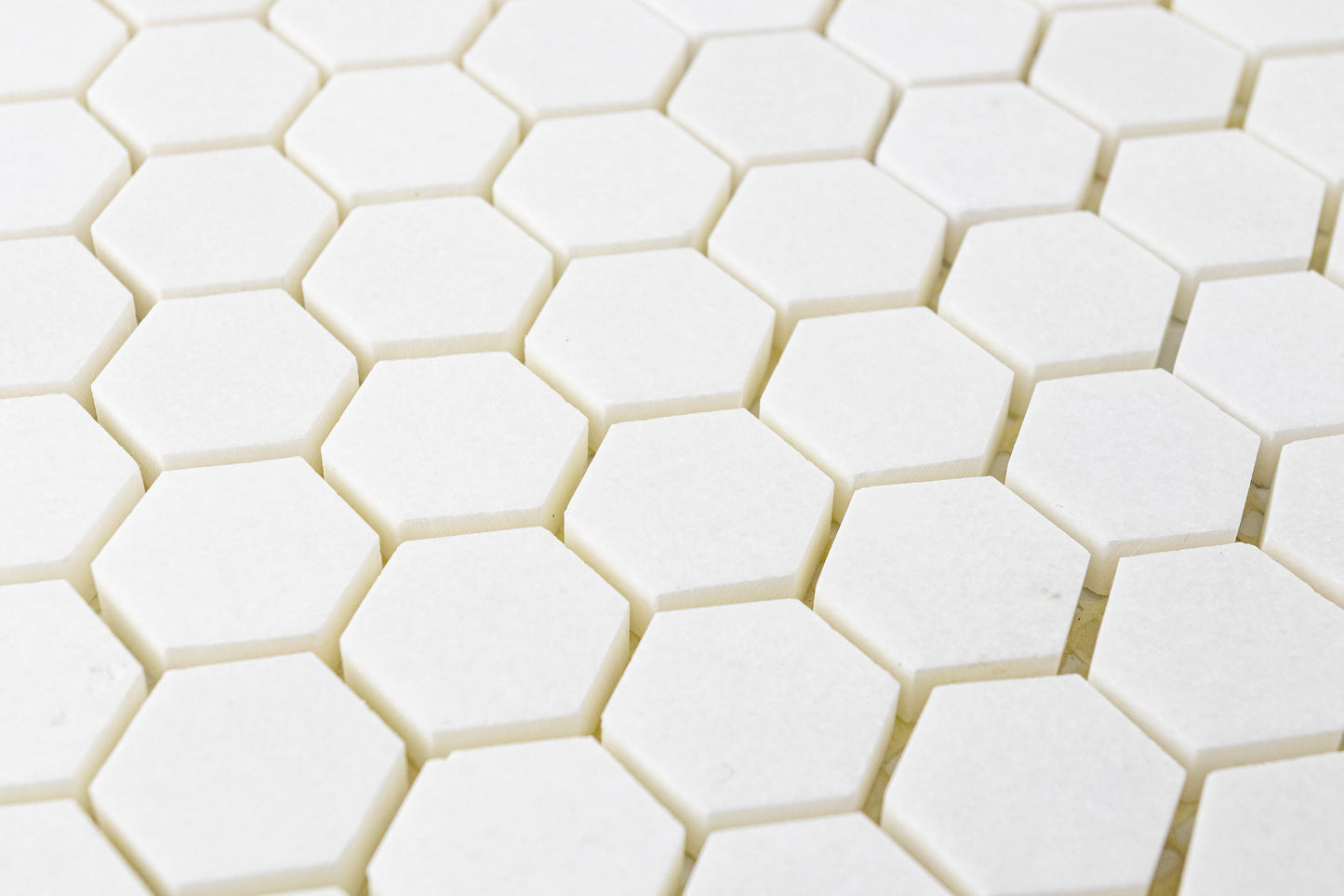 1" Hexagon - Thassos