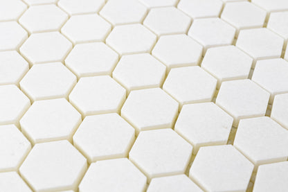 1" Hexagon - Thassos