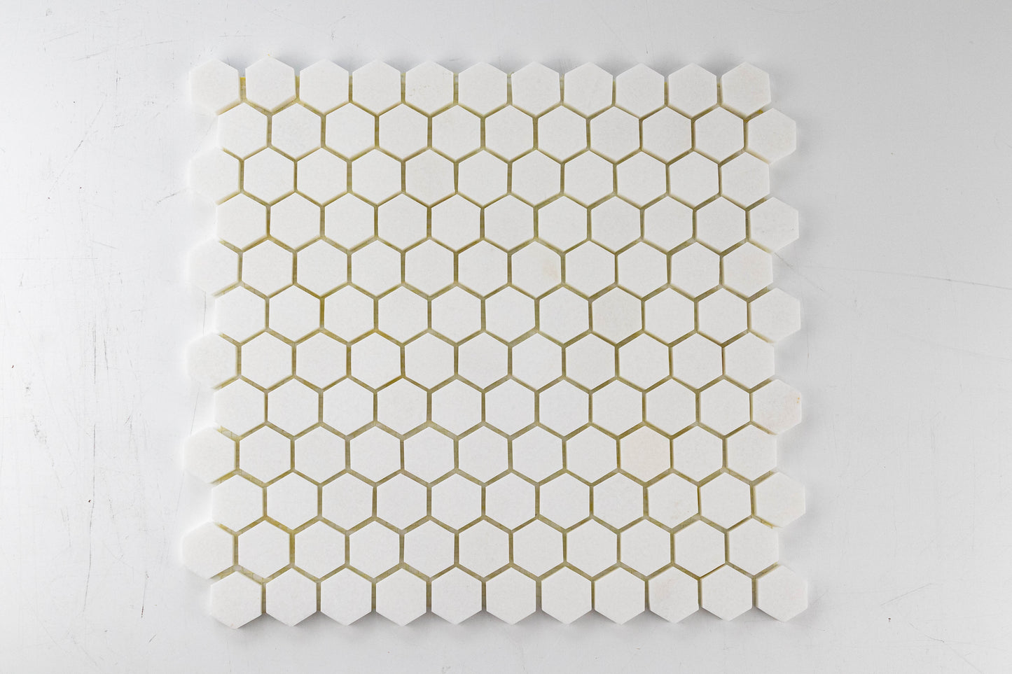 1" Hexagon - Thassos