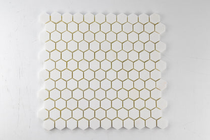 1" Hexagon - Thassos