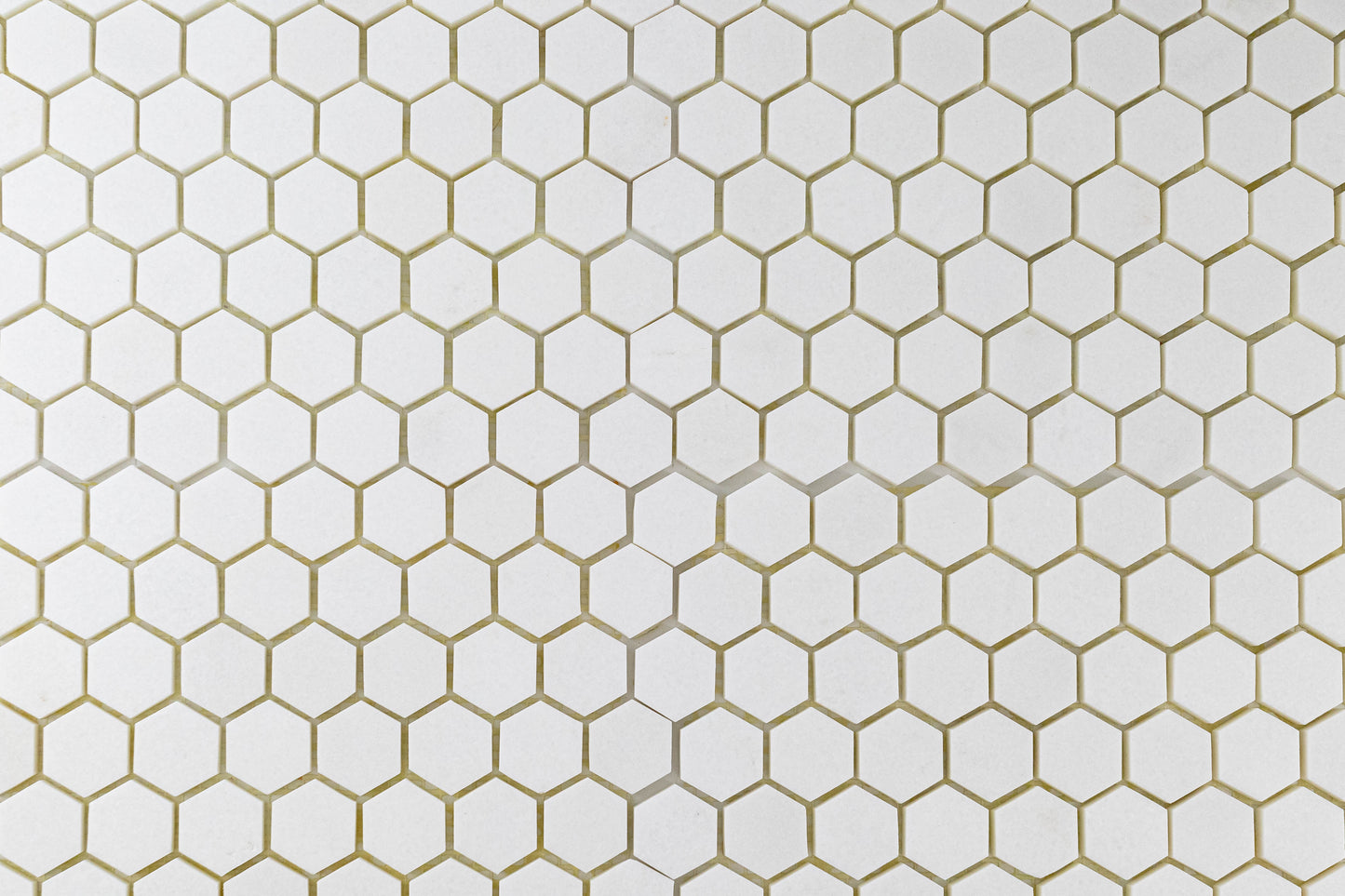 1" Hexagon - Thassos