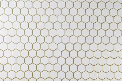 1" Hexagon - Thassos