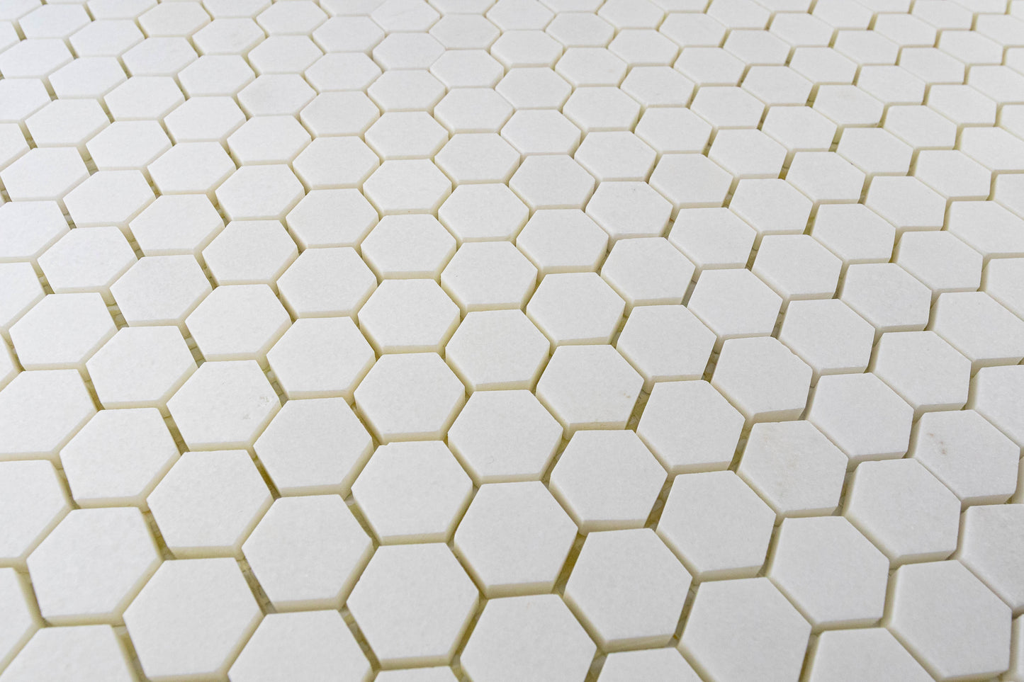 1" Hexagon - Thassos