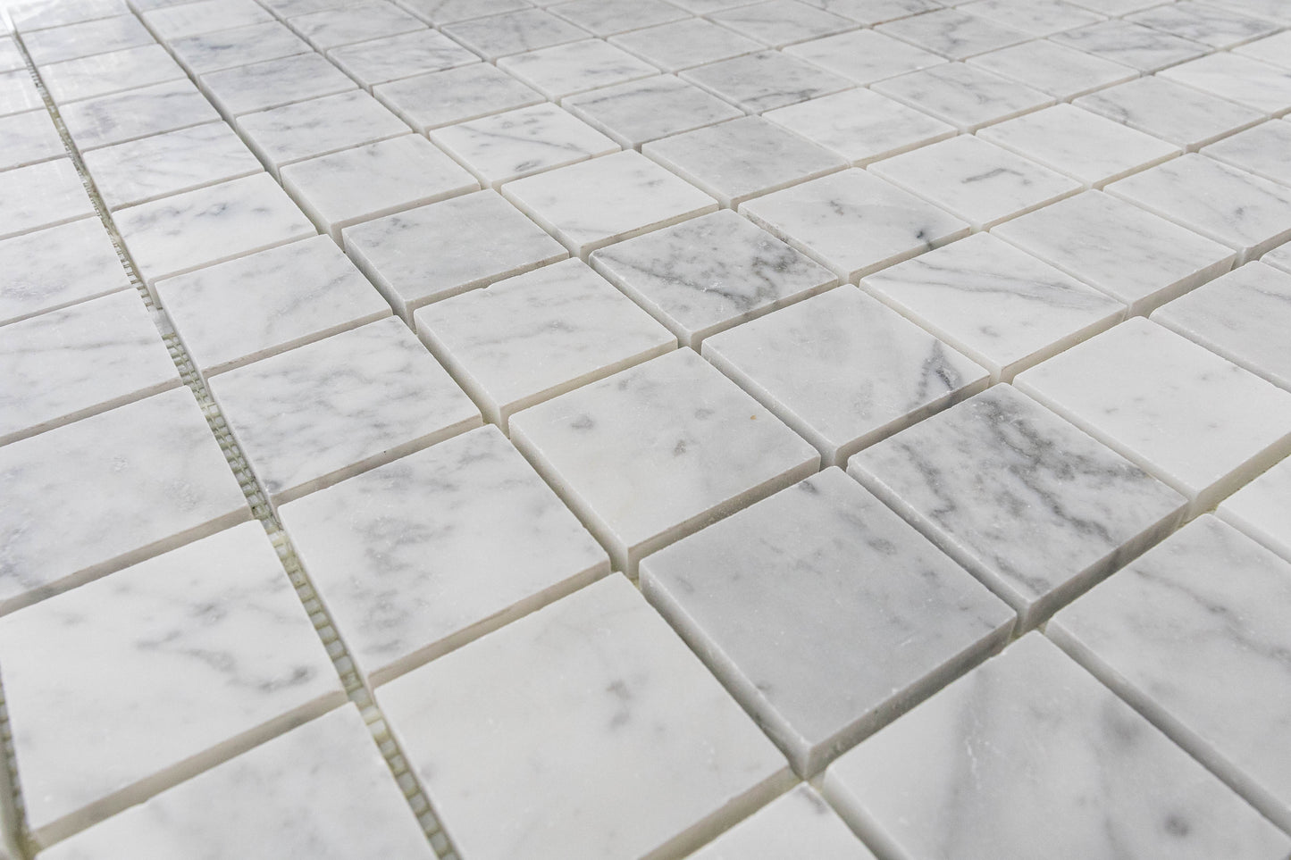 2"x2" Mosaic - Carrara