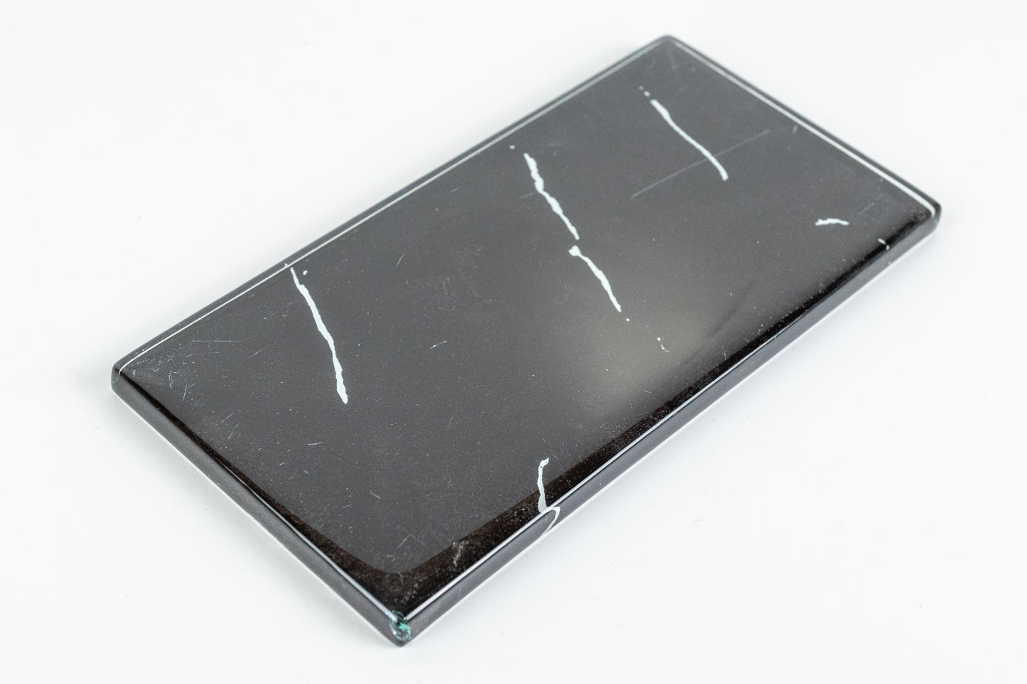 3x6 Subway - Nero Marquina Glass