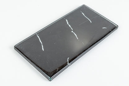 3x6 Subway - Nero Marquina Glass