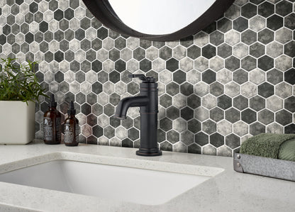 2" Hexagon - Granite