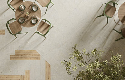 Trottoir 8"x48" - White