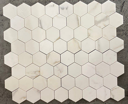 Calacatta 3" Hexagon
