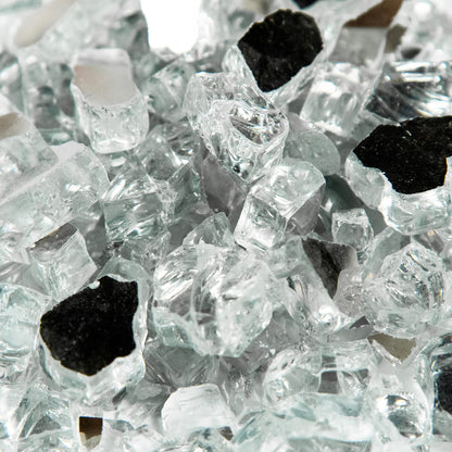 Rhinestone Fire Glass
