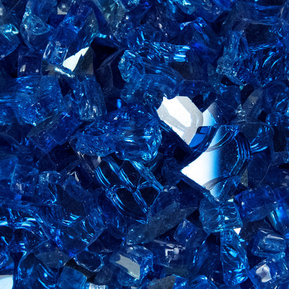 Royal Blue Fire Glass