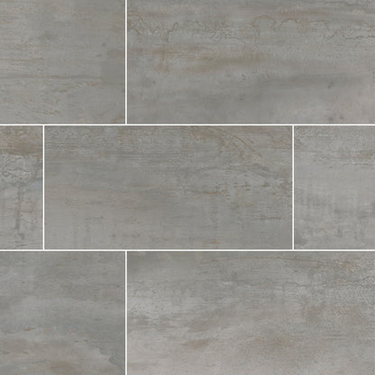 Aiment 12"x24" - Grey Fusion