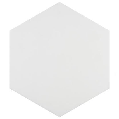 Abelard Porcelain Hexagon 9 1/8"x10 1/2" Matte