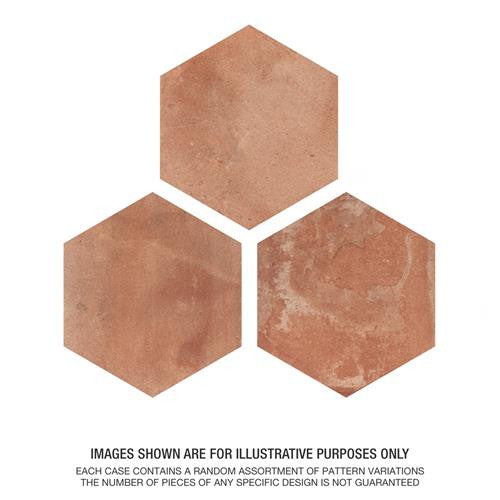 11" Alix North Porcelain Hexagon
