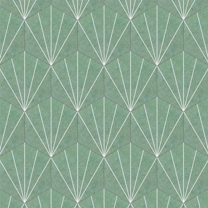 Avril Matte Porcelain Hexagon