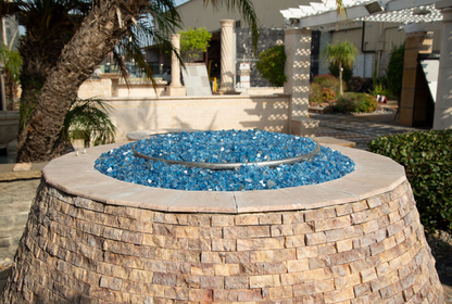 Capri Fire Glass