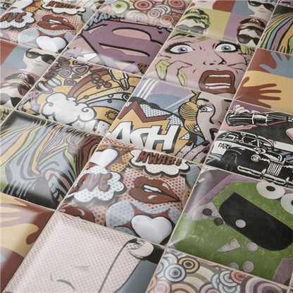 Comic Ceramic 6x6
