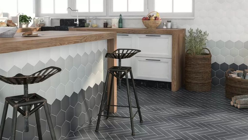 Mirage Hex - White Matte