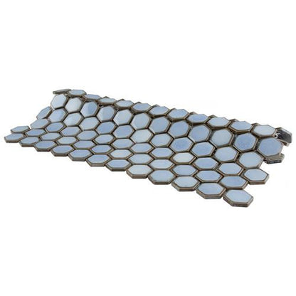 Hali Hexagon 1" Porcelain Mosaic