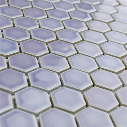 Hali Hexagon 1" Porcelain Mosaic