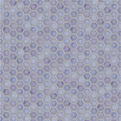 Hali Hexagon 1" Porcelain Mosaic